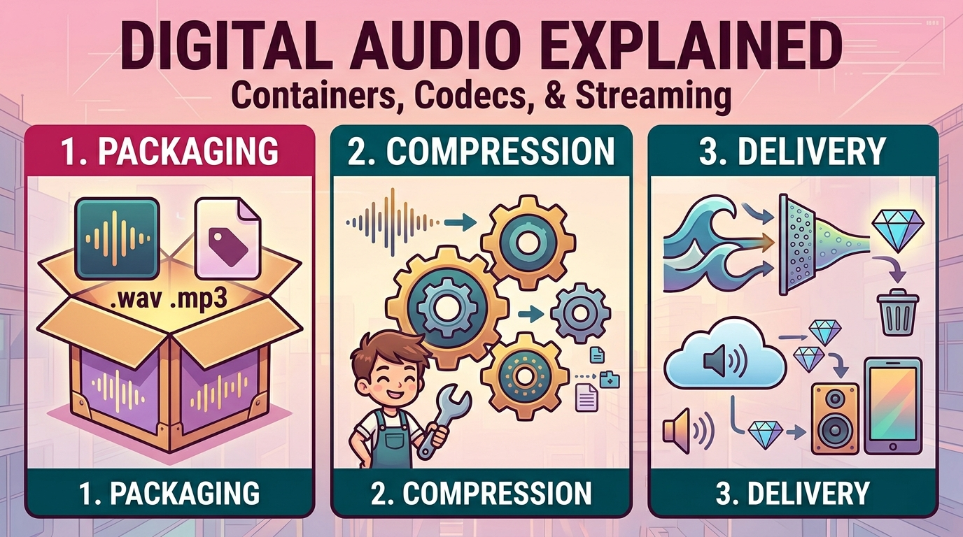The Definitive Guide to Digital Video Formats: Containers, Codecs, and Compression Explained